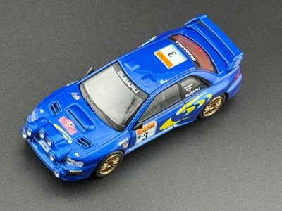 Mini GT Subaru Impreza WRC98 1998 Rally Monte-Carlo 3rd Place #3