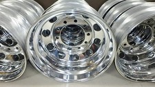 Aluminum Hub Pilot 22.5 High Polished 8.25 Wide Rear Wheel