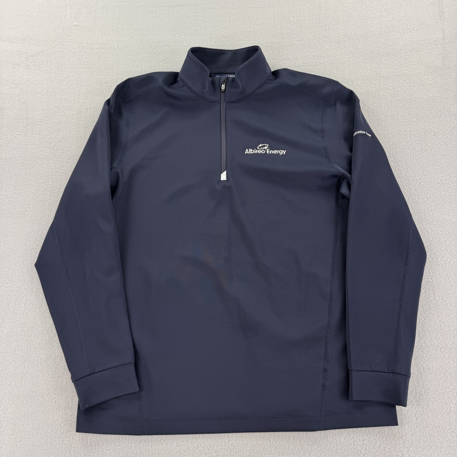Cutter & Buck Pullover Mens Large Quarter Zip Jacket Albireo Energy Golf Corpora
