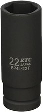 KTC Kyoto Machine Tools 12.7mm 1/2-inch Impact Wrench Socket Deep Thin Wall 22mm