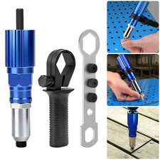 Electric Rivet Nut Gun Adapter Cordless Riveting Tool Insert Nut Drill Tool Kit