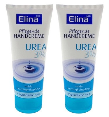 2x Elina Urea 3% Handcreme 75ml Sensitive in Tube
