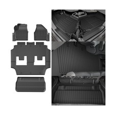 Floor Mats  Cargo Liner for 2017-2025 Chrysler Pacifica 7 Passenger Model N...