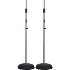 Proline MS235CR Round Base Mic Stand 2 Pack Chrome