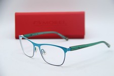 Morel Nomad 2757n Bb 074 Cyan Turquoise White Authentic Frames Eyeglasses 55-17