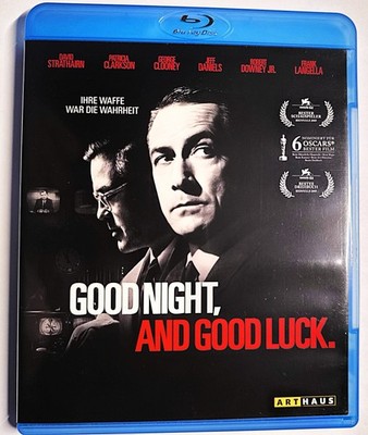 GOOD  NIGHT  AND  GOOD  LUCK       Blu-ray      Zustand sehr gut   
