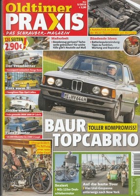 Oldtimer Praxis 05/2019 : Restaurierung - Baur BMW TC1