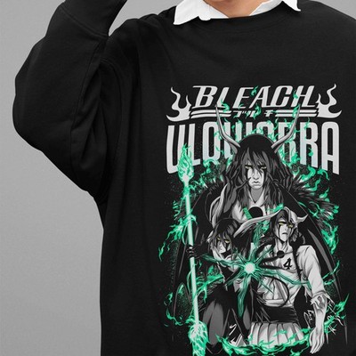 Bleach Anime Sweatshirt Ulquiorra Sweater Zaraki Manga Ichigo Bankai Pullover
