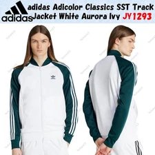 adidas Adicolor Classics SST Track Jacket White Aurora Ivy JY1293 Japan size