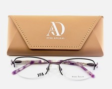 NEW TRES JOLIE MARCHON 163 601 Lavender Womens Oval Eyeglasses 52-16-135 B:32