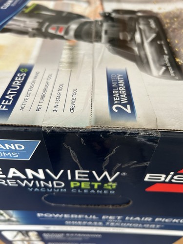 Bissell Cleanview Rewind Pet Vacuum Cleaner Model 3676U Grey - Picture 7 of 7