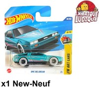 Hot Wheels HW Art Cars DMC Delorean TüRkis Rosa Weiß 36/250 5/10 HYX59 NEU