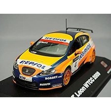 SEAT Official 1/43 SEAT Leon TDI 2009 WTCC #4 G. Gené