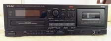 TEAC AD-800 CD/Cassette Tape Deck/MP3 USB Player Tested Working with Remote