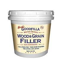 Water-Based Wood & Grain Filler (Trowel Ready) - Neutral Base - 1 Quart by | ...