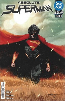 Absolute Superman #1 1st Print Cover A DC 2024 Aaron & Sandoval