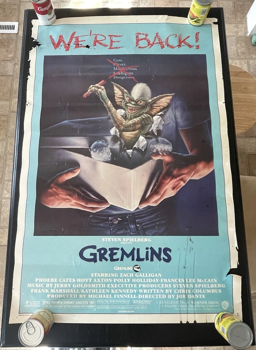 Las mejores ofertas en Memorabilia de películas de Gremlins Póster