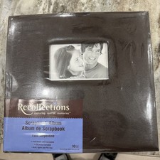 Recollections 10 Pg Top Load 12"x12" Scrapbook Photo Album CD Pocket Front Photo