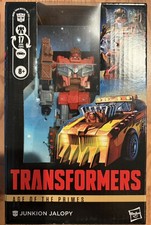 Transformers Age Of The Primes Junkion Jalopy 6    Inch Deluxe Class New