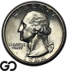 1944 Washington Quarter, Superb Gem BU++