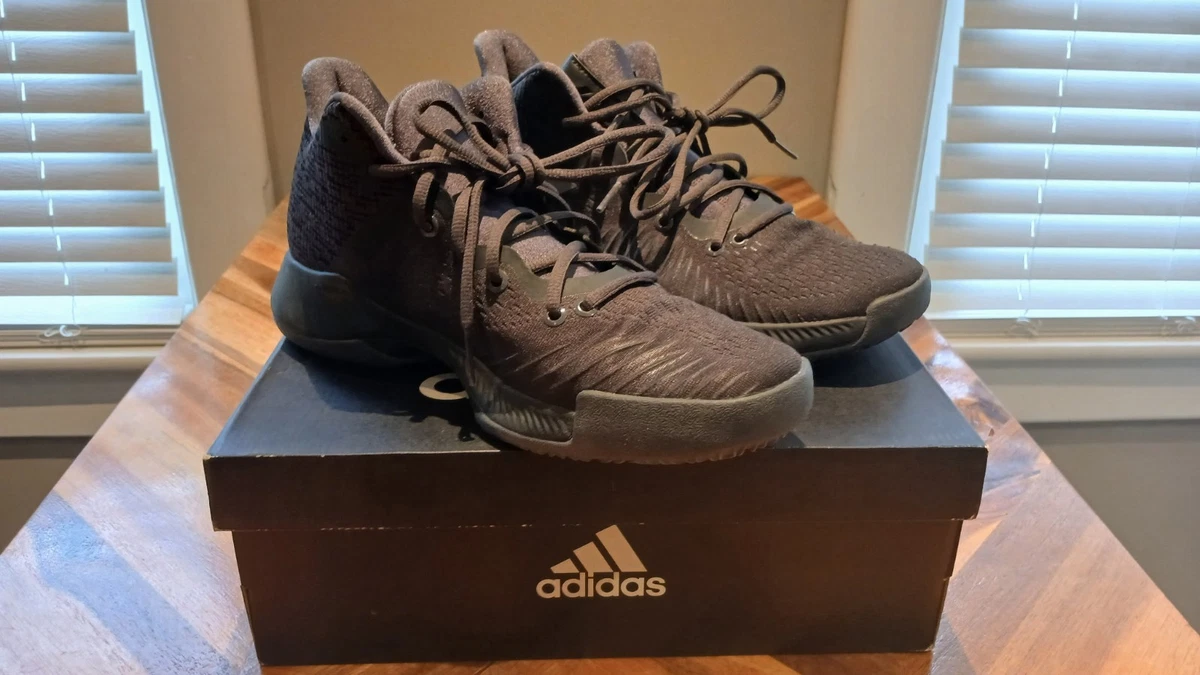 Adidas Performance Mad Bounce J Utility Black/Core Black/Sz 11 Basketball Shoes adidas Mad Bounce Men main image 2