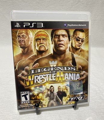 WWE Legends of WrestleMania (PlayStation 3) Video Game Complete w