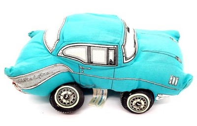 Vintage 1985 Dreamwheels 1967 Chevy Belair Stuffed Toy Decor Pillow Car Plush