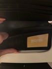 Michael Kors Gray/Black Logo Zip-Around Wristlet Wallet Wrist Strap — photo 5