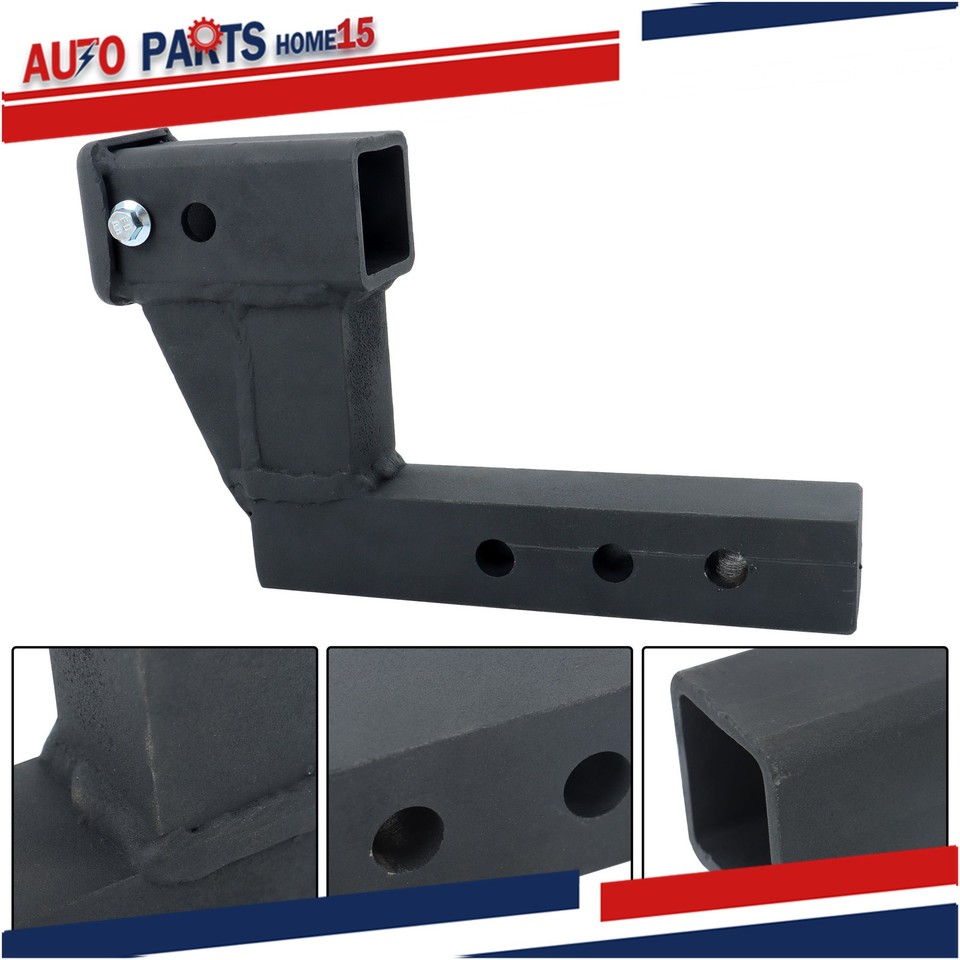 7500lbs Trailer Hitch Riser For 2 inch 2 inch Receiver with 6 inch Rise ...