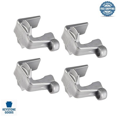 4-Pack Pontoon Boat Fender Clips for Docking & Bumper Adjustment