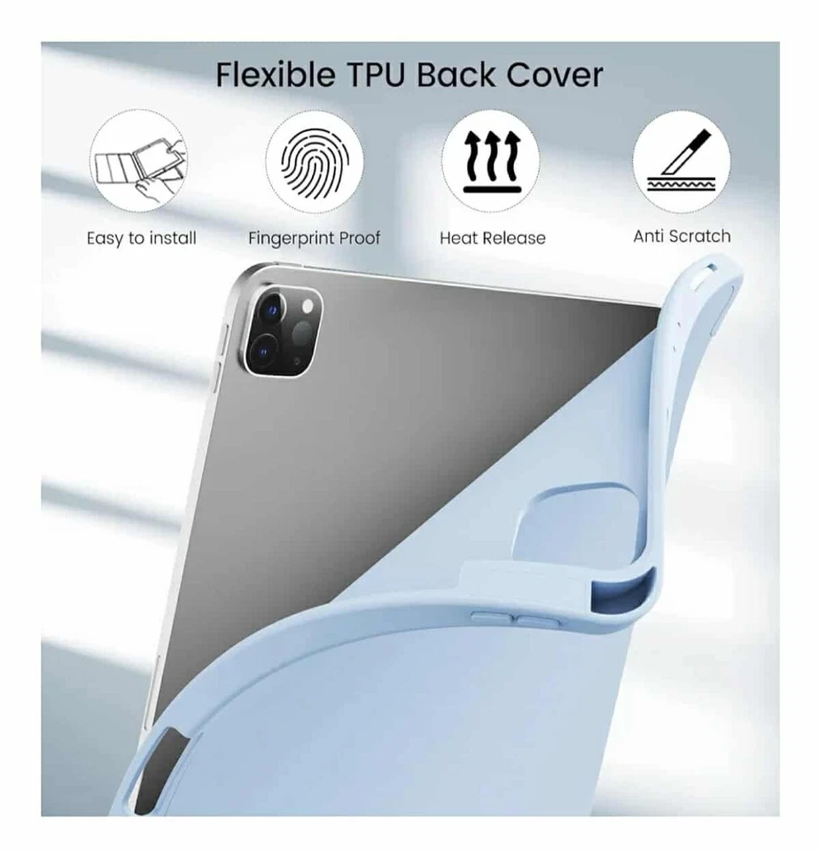 Case For iPad Pro 11inch ,Air 4th/3rd/2nd Soft Slim Lightweight  - Image 2 of 4