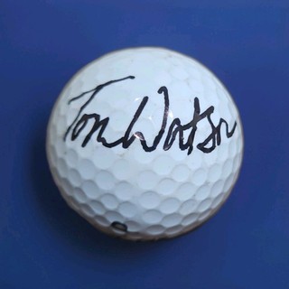 Golf ball Signed by Tom Watson From Pro Am