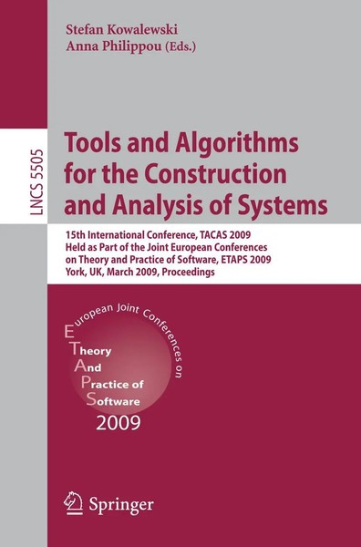 Stefan Kowalewski (U. A.) | Tools And Algorithms For The Construction And...-image