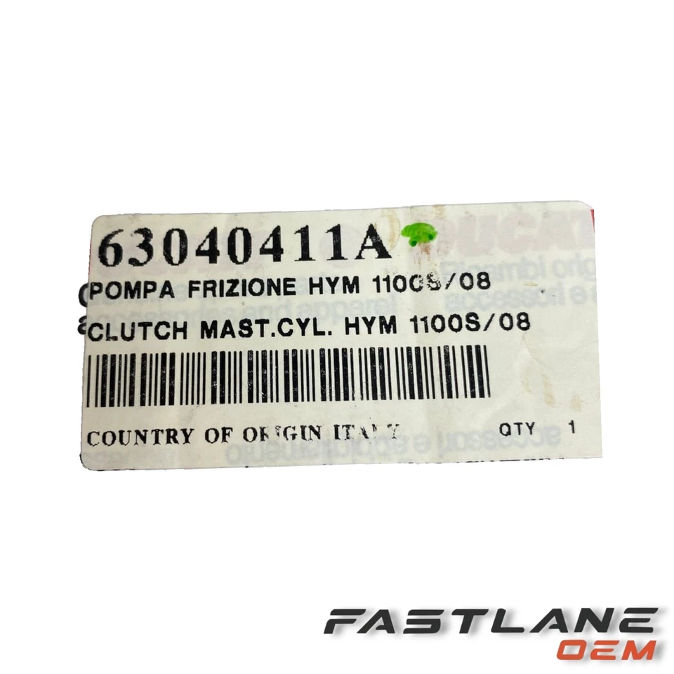 Cilindro maestro embrague Ducati Hypermotard 1100 2008-2011 nuevo OEM 63040411A Foto 4 de 4