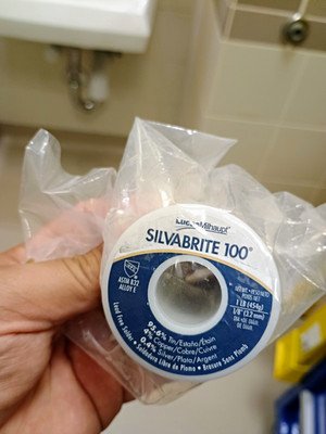Lucas-Milhaupt Silvabrite 100 Lead-Free Solder Wire 1 lb 1/8 in.