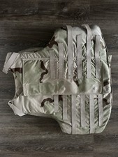 Ballistic Vest w/ Soft Armor inserts Desert Camouflage.Size X Large.New