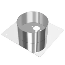 FASBET Diesel Heater Turret Plate 60mm Stainless Steel Diesel Heater Mounting