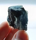 Natural Blue Brookite included Quartz Crystal Frome Balochistan Pakistan.