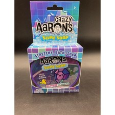 Crazy Aarons Slime Soap Super Scarab Stretchy Bath Soap Grape Scented 3.53oz New