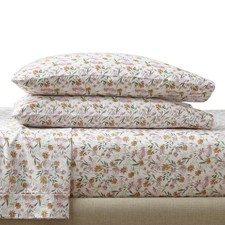 300 Thread Count Cotton Sateen Pillowcase Set, Standard/Queen 2-Piece 