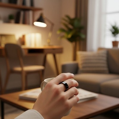 Advanced Smart Ring with Blood Pressure & SpO² Monitoring for Active Lifestyles