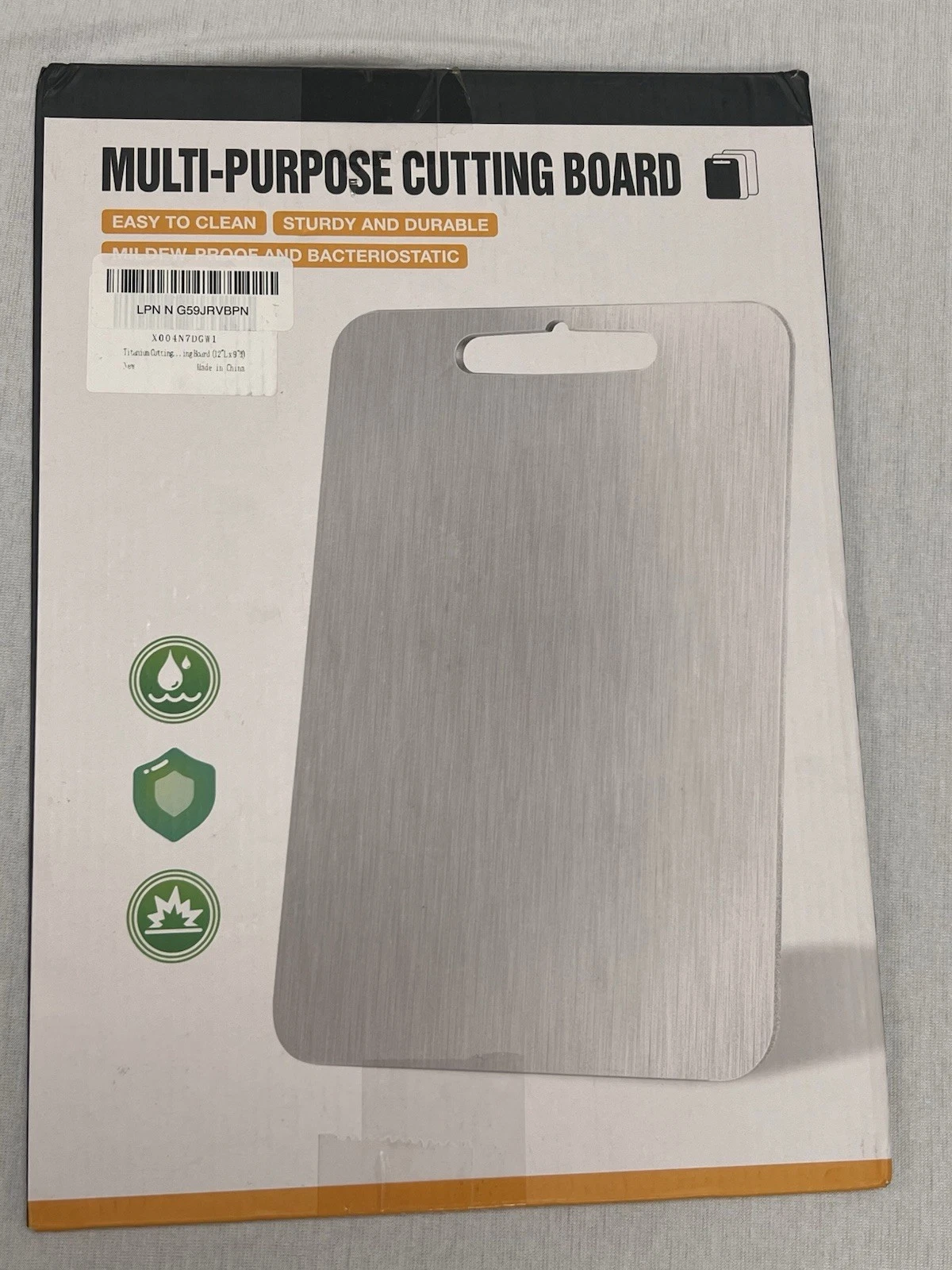 Titamium Cutting Board- Mulit Purpose Chopping Block
