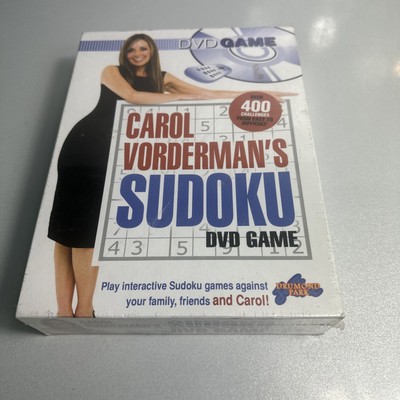 Carol Vordermans Sudoku DVD Spiel Familienpuzzle Brettspiel 400 Herausforderungen