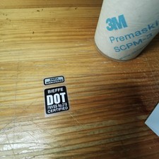 Bieffe DOT decal X1 vinyl adesivi autocollants ステッ