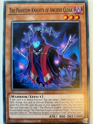 Yugioh The Phantom Knights of Ancient Cloak OP14-DE017 Common NM x3 Play Set