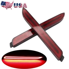 for Toyota RAV4 2019 2020 2021 LED Brake Driving Signal Lights Bumper Reflector