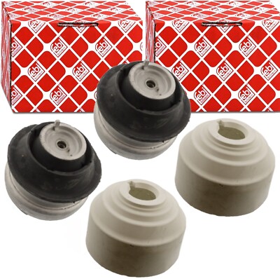 2x FEBI MOTORLAGER VORNE für MERCEDES W211 E350 E280/320CDI W203 C230/280/350