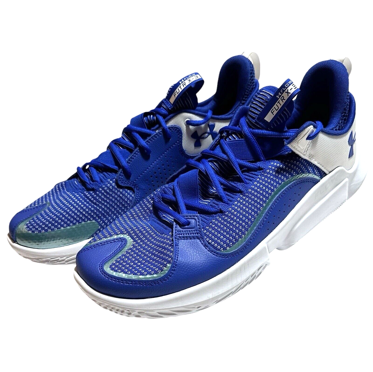 Under Armour FLOW FUTR X 3 Basketball Shoe Sneaker Mens 14.5 Blue