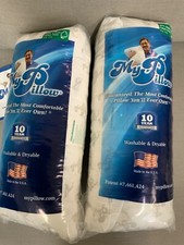 New My Pillow Premium Supima Cotton Gusseted King Pillows Set/2 Firm