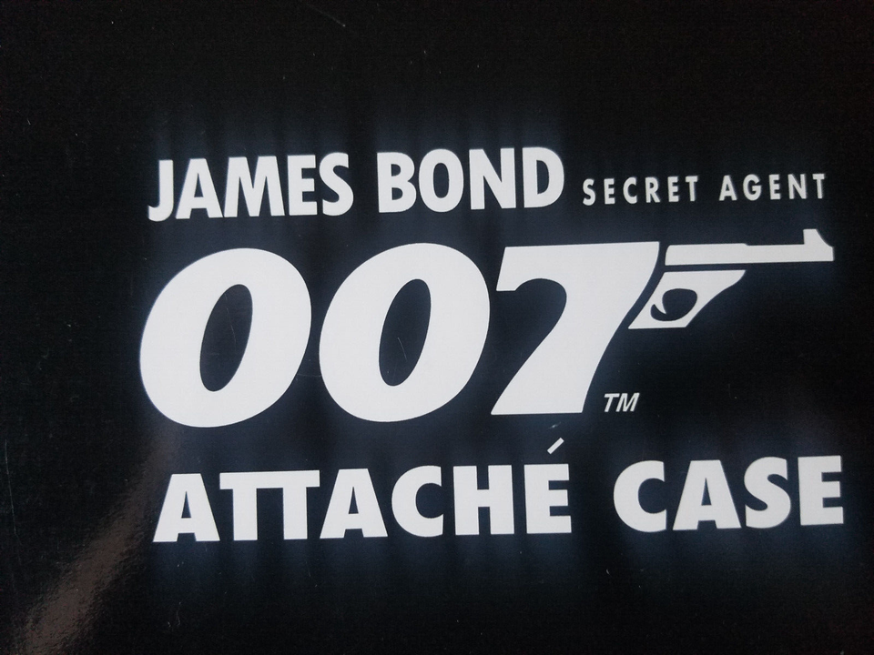 James Bond Secret Agent 007 Attache Case eBay